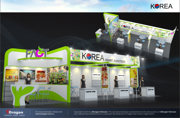 Thiết kế và thi công gian hàng FACT